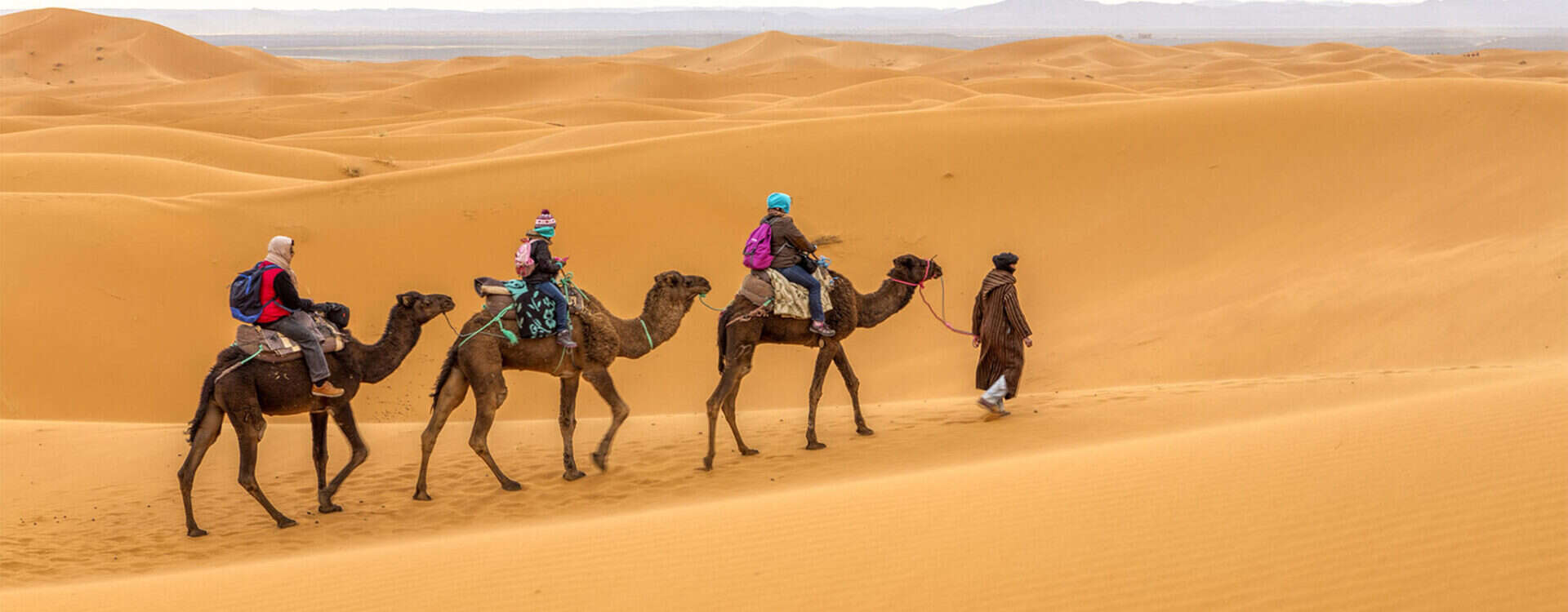 camel ride in Merzouga